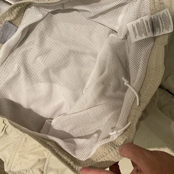 Columbia PFG Shorts Men’s L Tan Khaki Cargo Outdoors Fishing Swim 7.5” Inseam - Picture 8 of 14